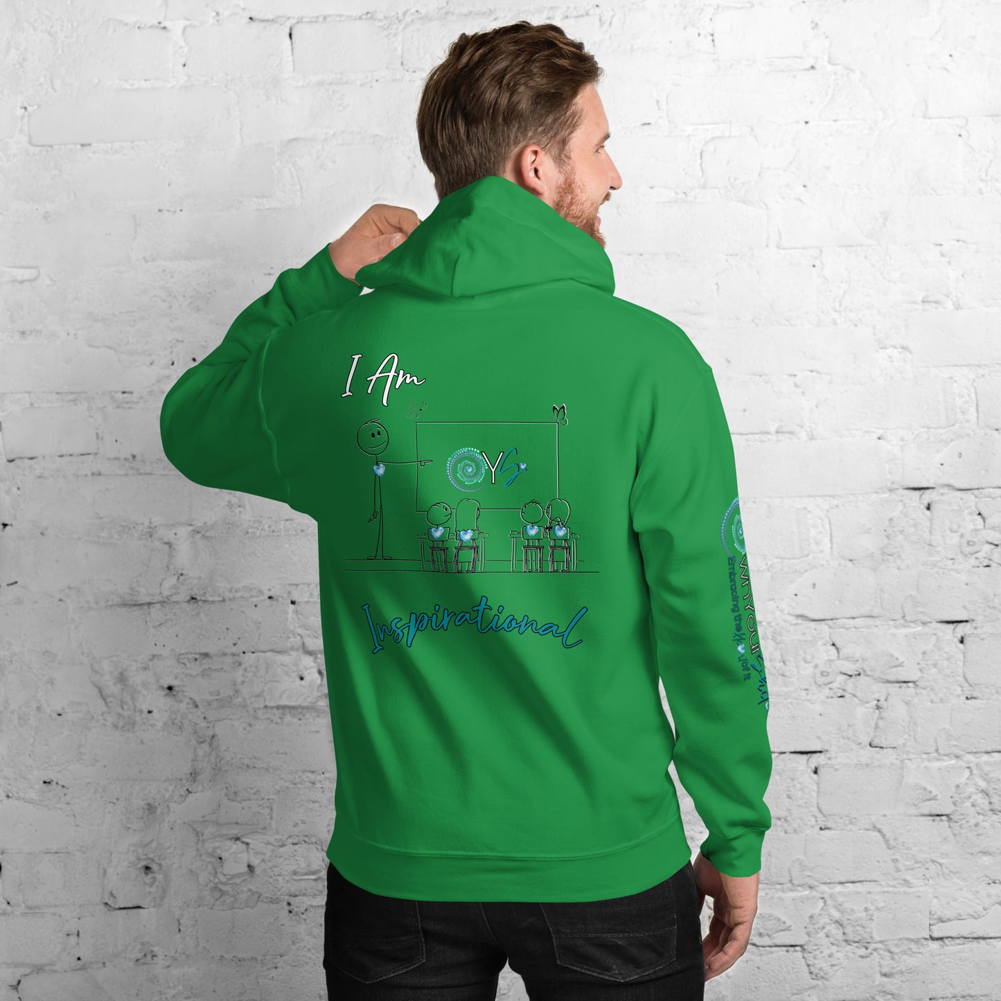 Unisex Hoodie ~ I Am Inspirational