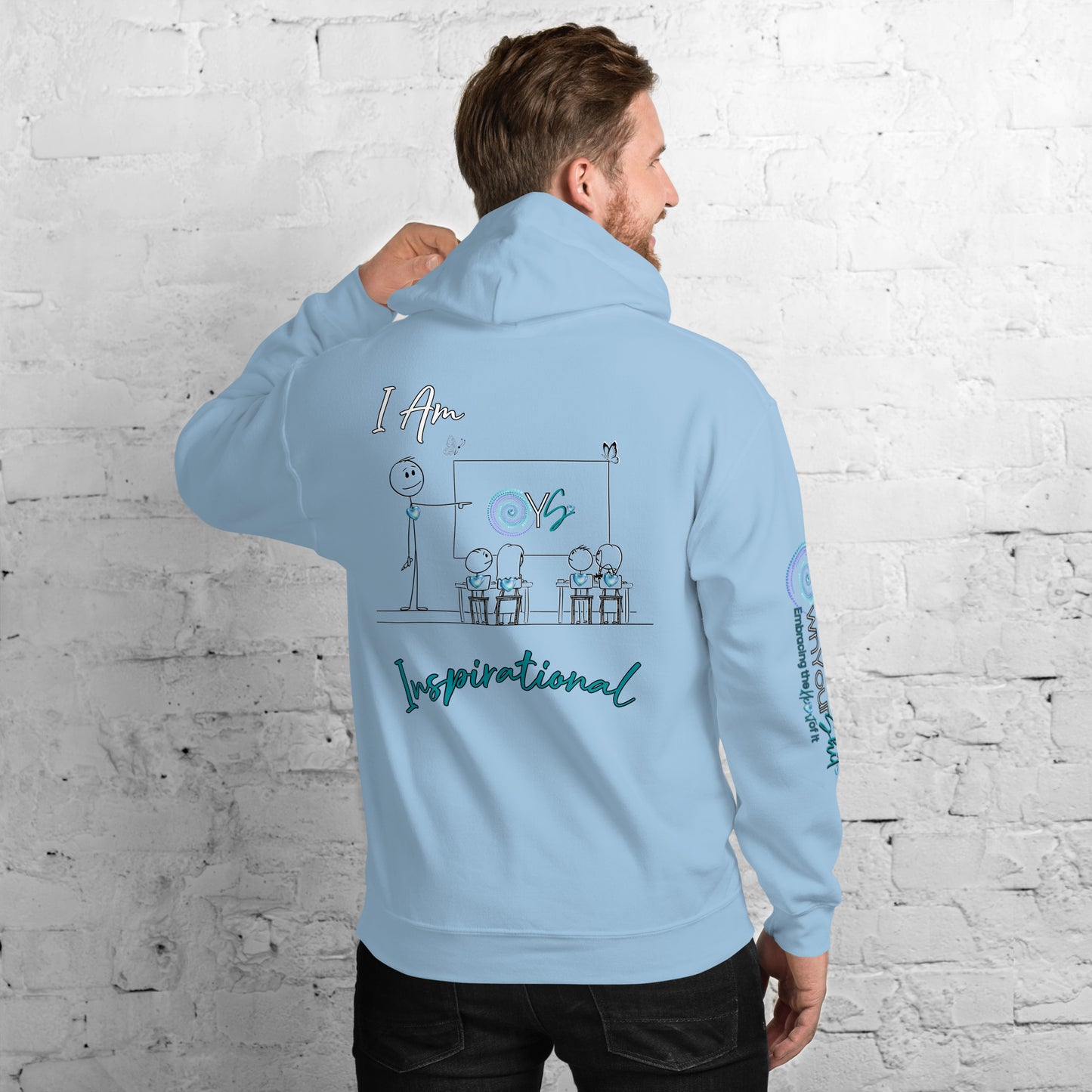 Unisex Hoodie ~ I Am Inspirational