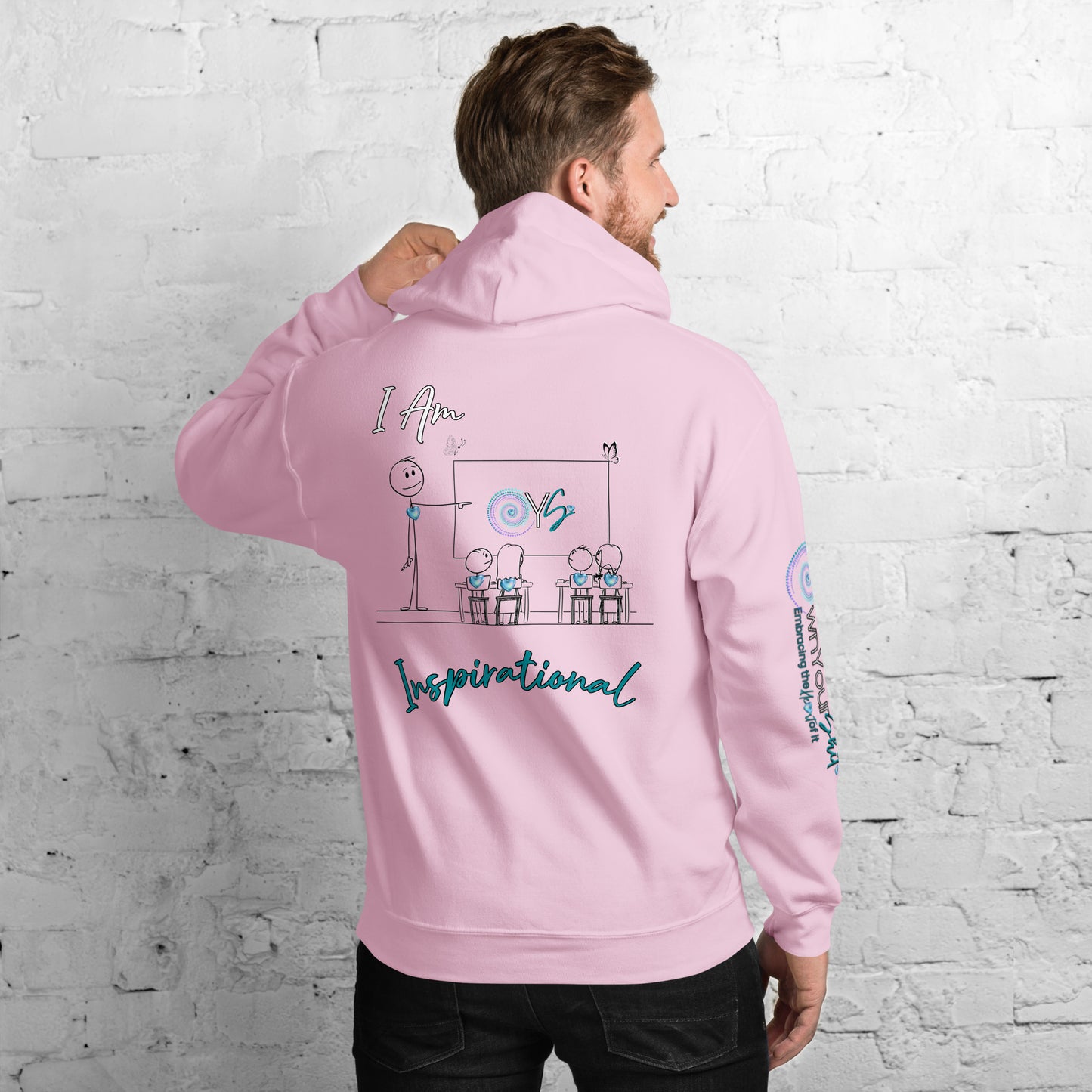 Unisex Hoodie ~ I Am Inspirational