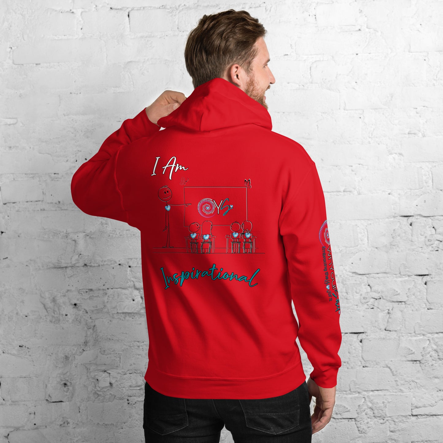 Unisex Hoodie ~ I Am Inspirational