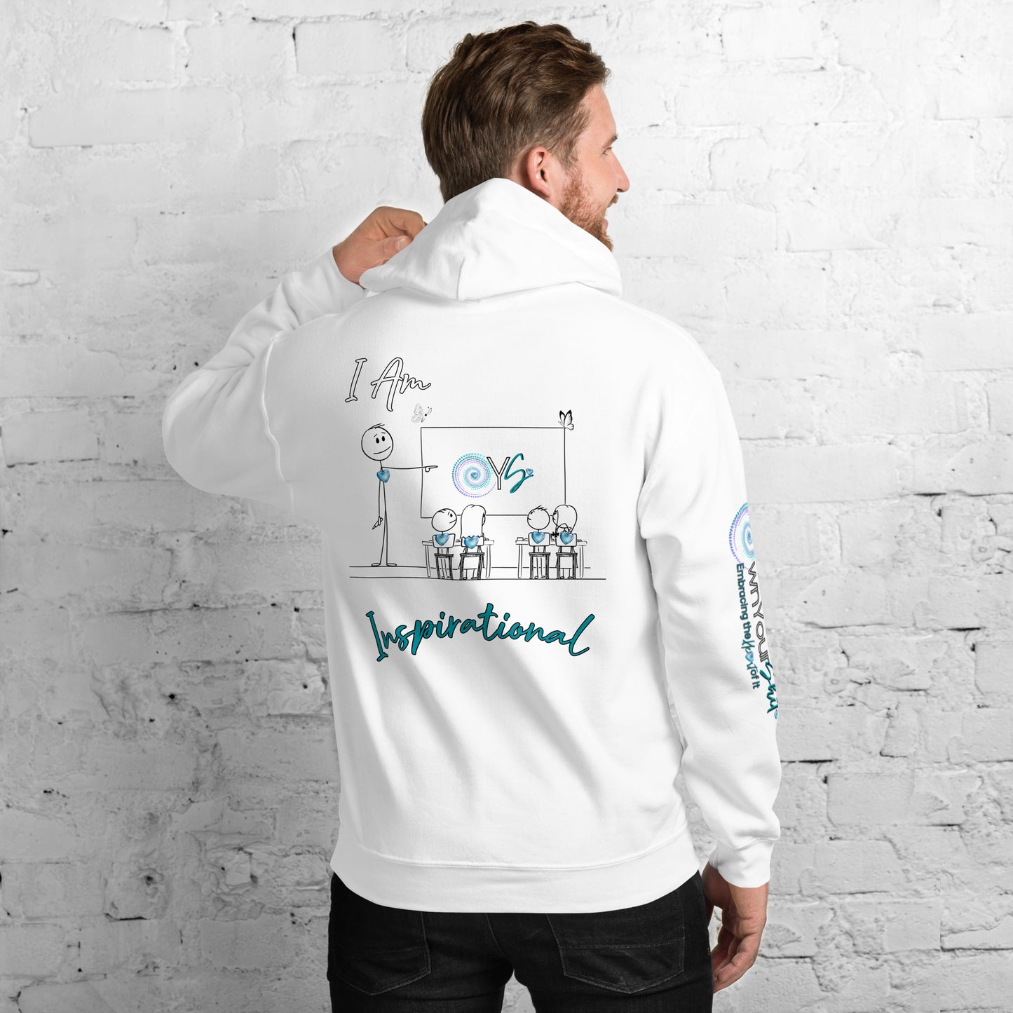 Unisex Hoodie ~ I Am Inspirational