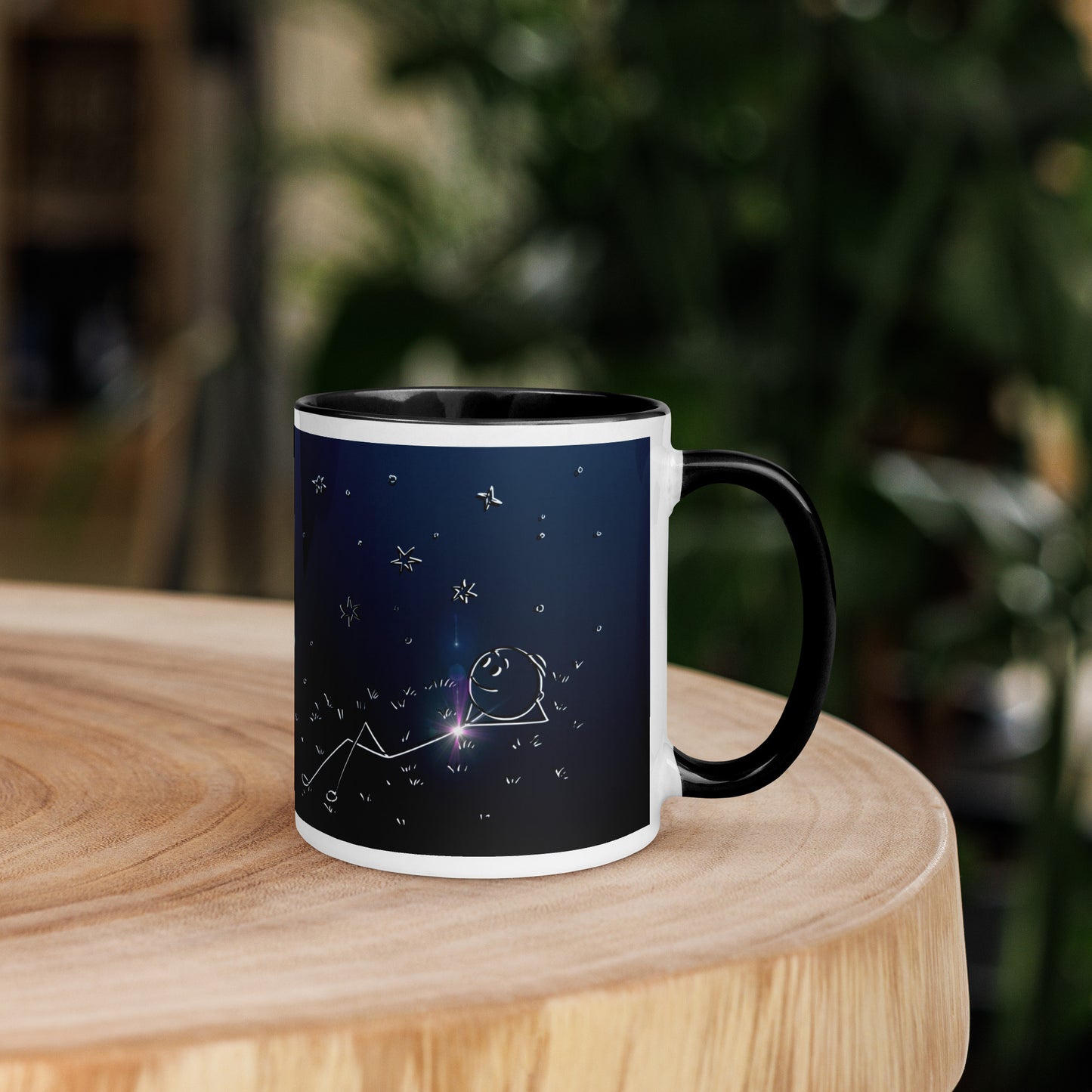 Mug with Color Inside ~ I Am Quantum