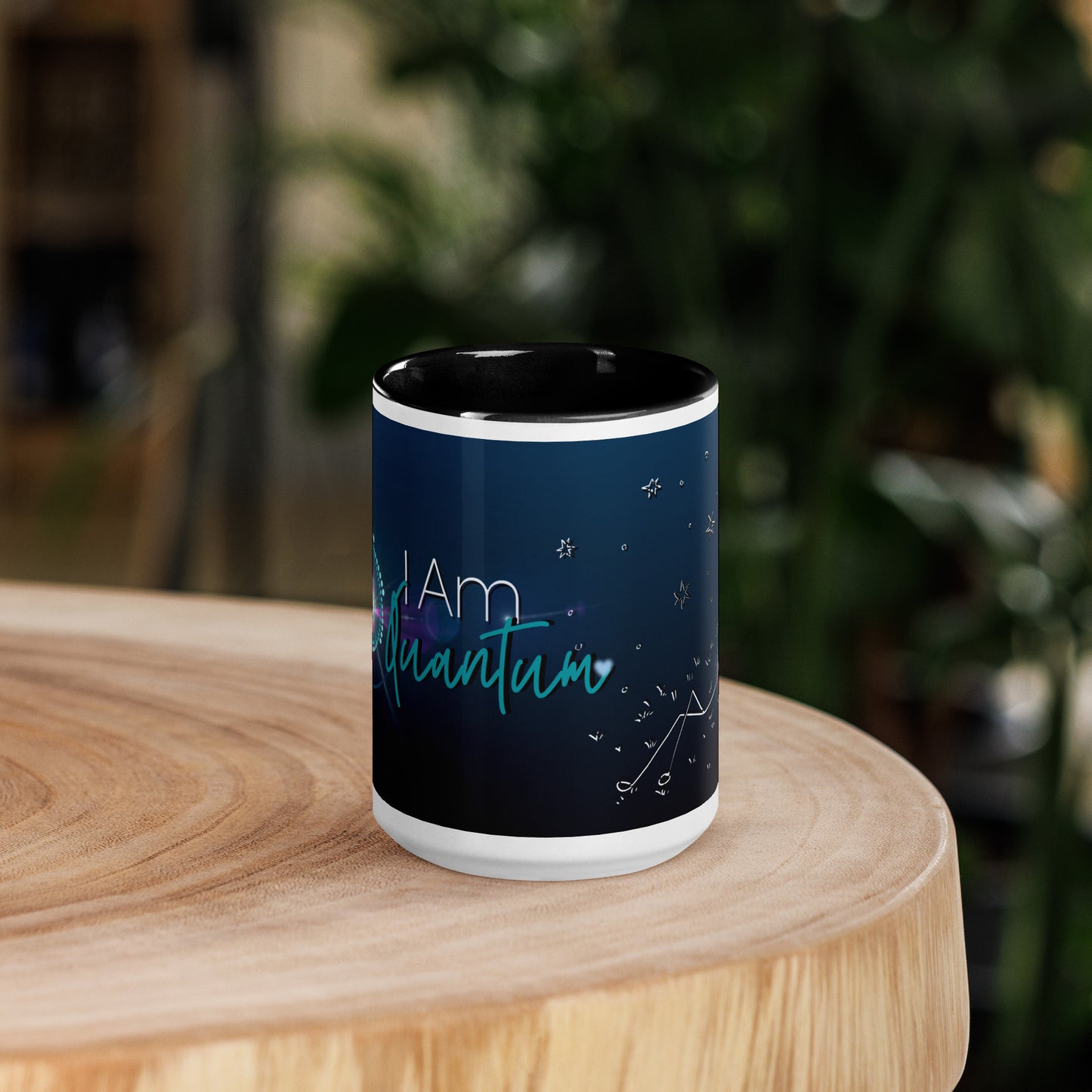 Mug with Color Inside ~ I Am Quantum