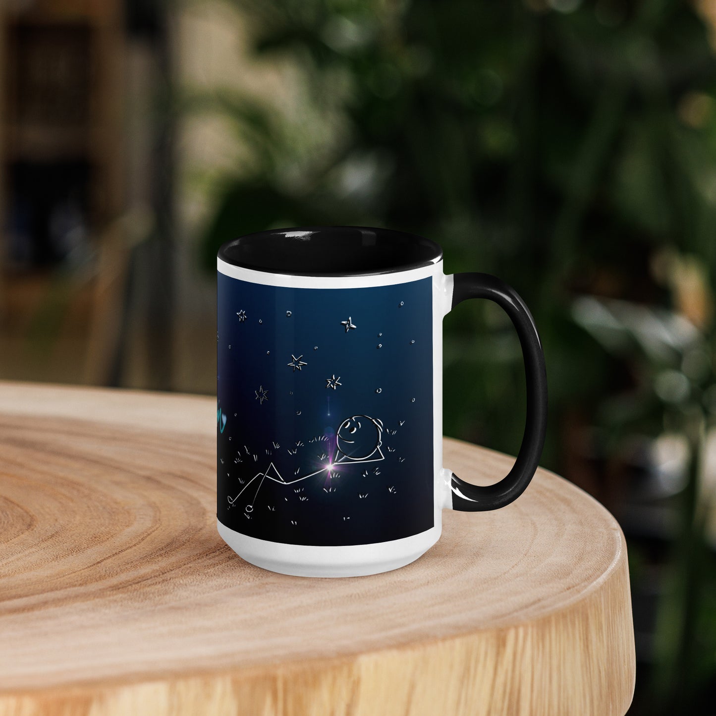 Mug with Color Inside ~ I Am Quantum