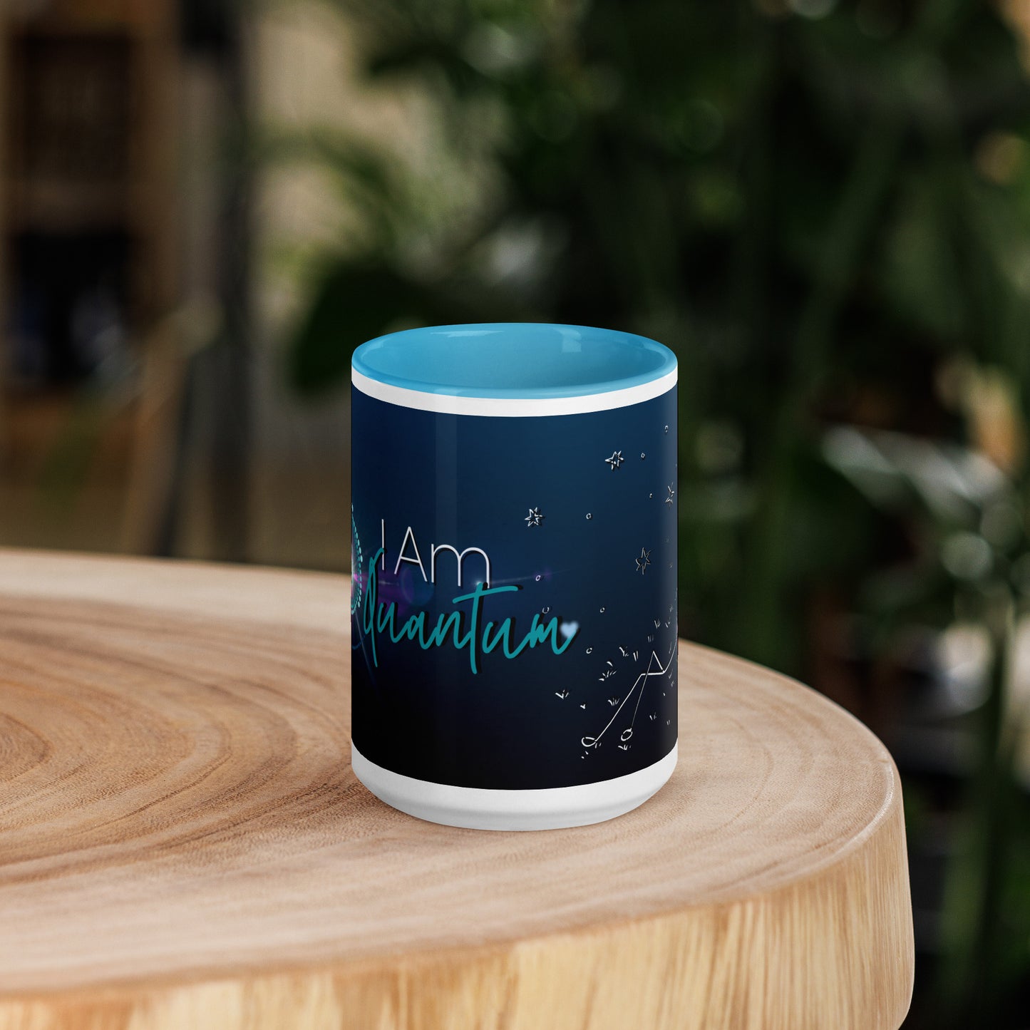 Mug with Color Inside ~ I Am Quantum