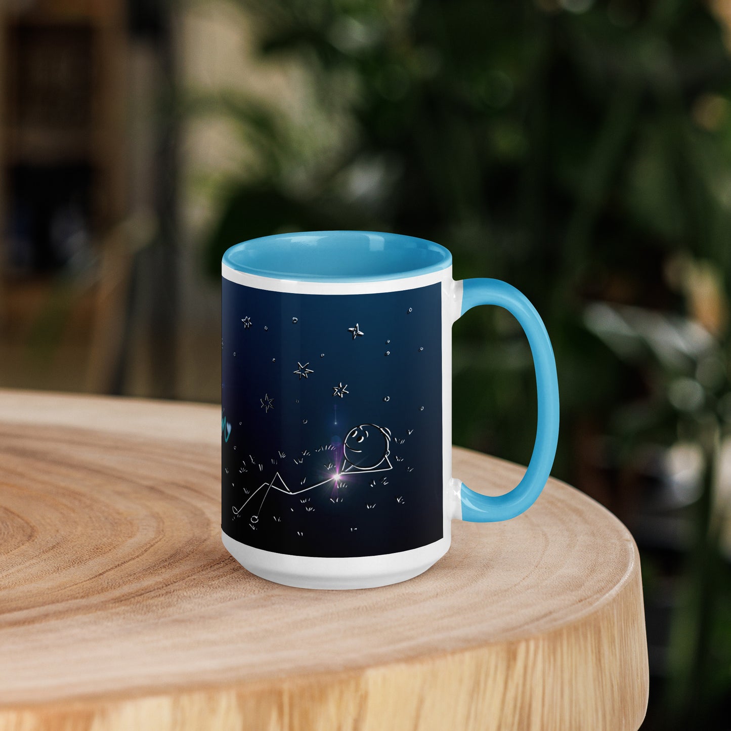 Mug with Color Inside ~ I Am Quantum