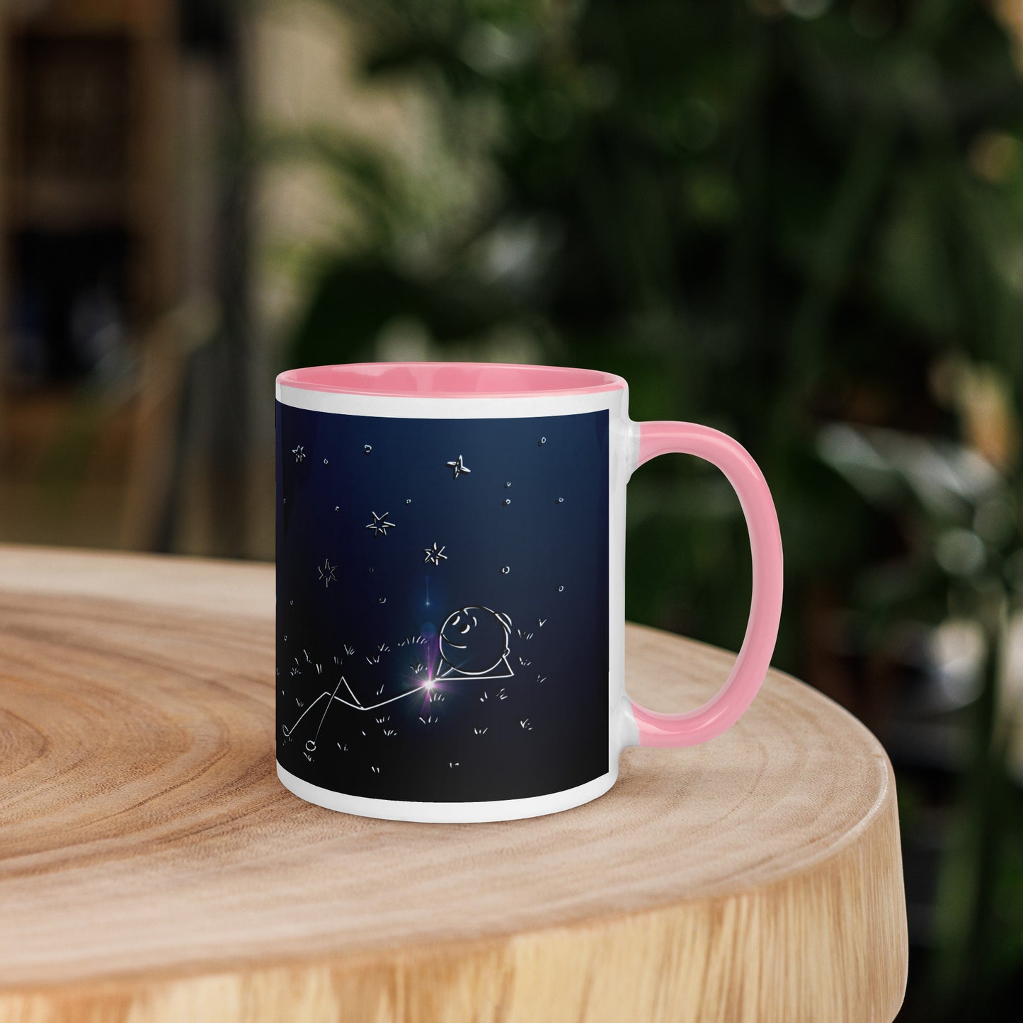 Mug with Color Inside ~ I Am Quantum