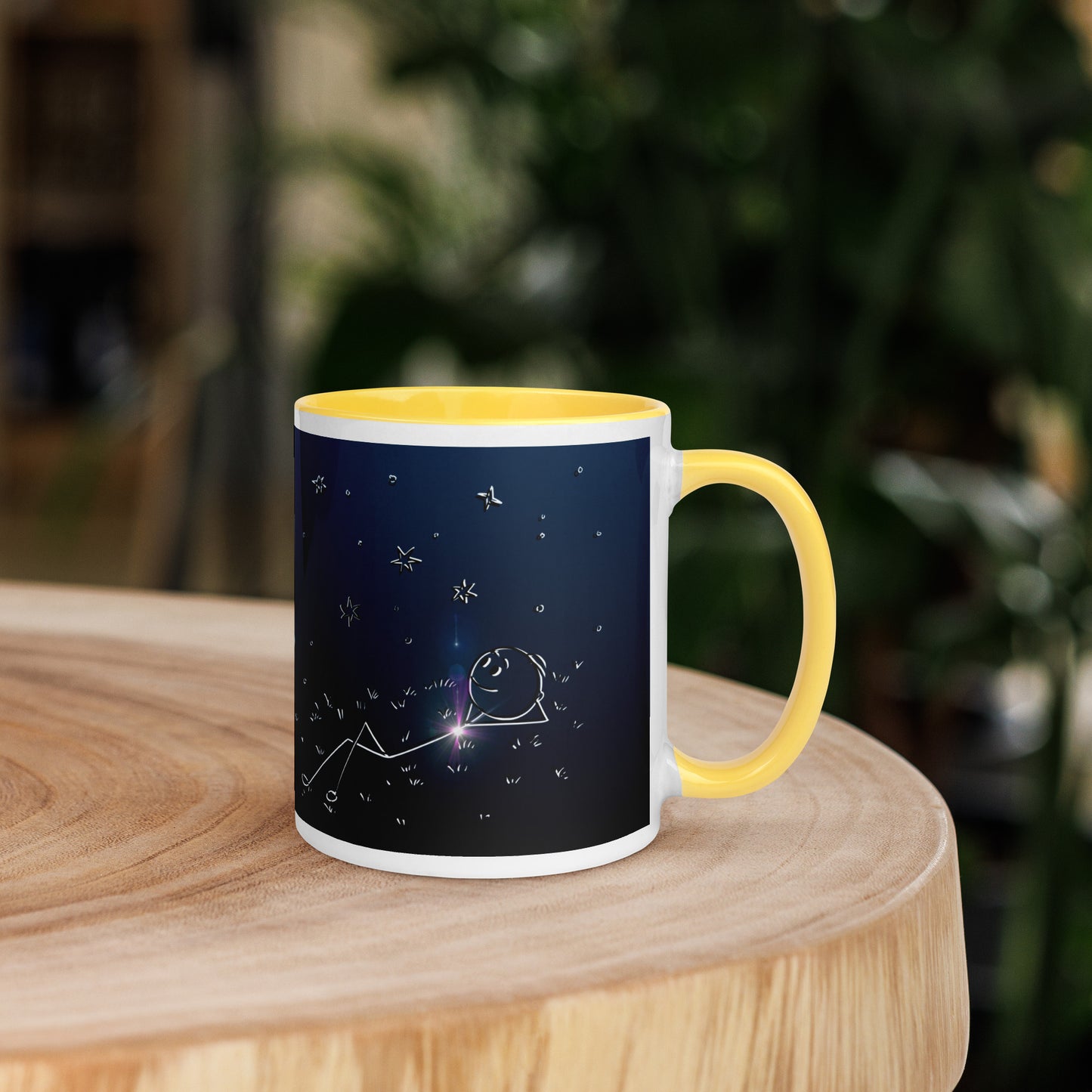 Mug with Color Inside ~ I Am Quantum